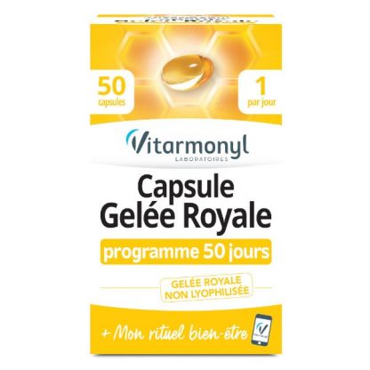 pot de capsule de gelée royale